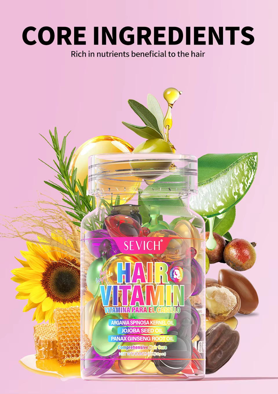 Lush Remedy Hair Care Capsule